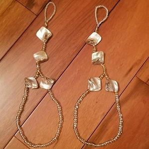 Beaded Barefoot Sandals